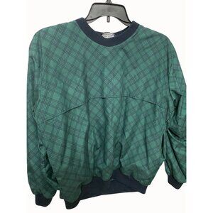 Sunderland Of Scotland Womens‎ Weatherbeater Rainwear Pullover Jacket L Green